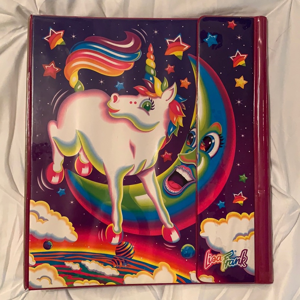 💖Lisa Frank Trapper Keeper-RARE💖
